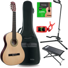 Classic Cantabile As-851 Klasszikus Gitár 4/4 készlet gitár és basszusgitár