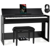 Classic Cantabile Dp-S1 Sm elektromos zongora Fekete Matt Szett