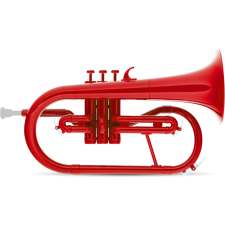Classic Cantabile Mardibrass Műanyag Bb Szárnykürt Piros fúvós hangszer