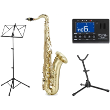 Classic Cantabile Ts-450 Bb Csiszolt tenor szaxofon szett fúvós hangszer