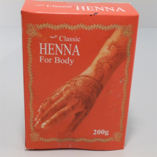 Classic Henna por 100% 200 g hajfesték, színező