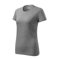  Classic New póló női sötétszürke melírozott 2XL