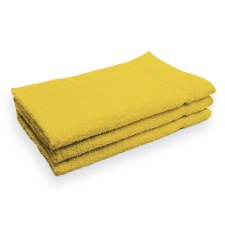  Classic sárga kis törölköző 30x50 cm 100% pamut lakástextília