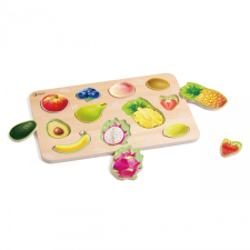 Classic Word Classic World gyümölcsös puzzle – színes fejlesztő játék kisgyermekeknek puzzle, kirakós