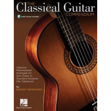  Classical Guitar Compendium - Notation Edition No Tablature (Book/Online Audio) – Bridget Mermikides idegen nyelvű könyv