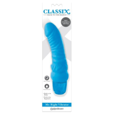 Classix Classix Mr. Right - kezdő, péniszes szilikon vibrátor (kék) vibrátorok