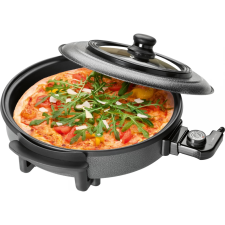 Clatronic PP 3402 Pizza Party főzőedény 1500W 36x3.5cm Fekete elektromos főzőedény