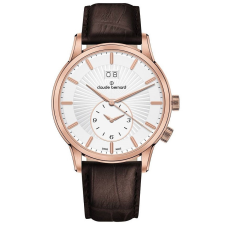 Claude Bernard Classic 2nd Time Zone 62007-37R-AIR karóra