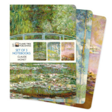 Claude Monet Set of 3 Standard Notebooks naptár, kalendárium