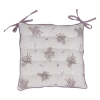 Clayre & EEf Székpárna 40x40cm,100% pamut, Lavender Garden