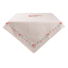 Clayre & EEf Asztalterítő 150x150 cm - Little Rose asztalterítő és szalvéta