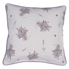 Clayre & EEf Párnahuzat - 40x40cm - Lavender Garden lakástextília