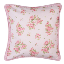 Clayre & EEf Párnahuzat - 40x40cm - Sweet Roses lakástextília