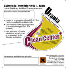  Clean Center Urania I. fázis kísérőmatrica információs címke