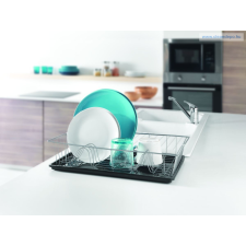 CleanDepo Colonia edényszárító műanyag tálcával konyhai eszköz