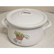 CleanDepo FERDE FALÚ FAZÉK+FEDŐ 16CM 217/16 edény