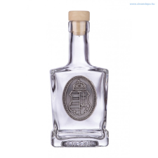 CleanDepo Ón cimkés dekorációs üveg palack piatta címer 0,2 L dekorálható tárgy