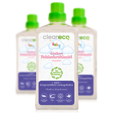 Cleaneco Baby Általános felületfertőtlenítő komposztálható csomagolásban, 1000ml tisztító- és takarítószer, higiénia