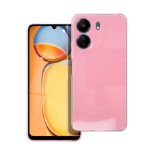 Clear 2mm Xiaomi Redmi 13C csillámos tok, rózsaszín tok és táska