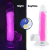 ClearlyHorny Colour Glow Dildo 15 x 4.5cm rózsaszínű