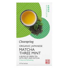 Clearspring Bio Japán Matcha Menta Tea 20db tea