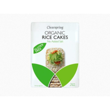 Clearspring bio rizskeksz - natúr 130g gluténmentes termék