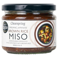 Clearspring Clearspring bio miso barnarizsből üveges 300 g reform élelmiszer