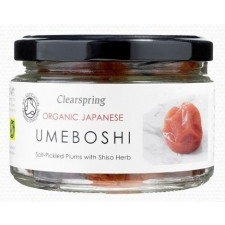 Clearspring Umeboshi Sós Japán szilva 200 g előétel és snack