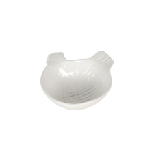 CLEEF.6CE1094 Kerámia levesestálka 14x17x15cm,kakasos konyhai eszköz