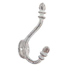  CLEEF.6Y1525G Fém falifogas 1-es szürke antikolt,3x8x12cm bútor