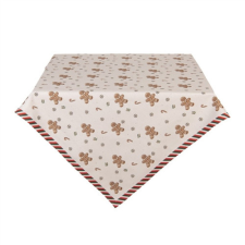  CLEEF.CGM01 Asztalterítő 100x100cm,100% pamut, Classic Gingerbread Magic lakástextília