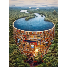Clementoni 1000 darabos könyvdarabból álló puzzle puzzle, kirakós