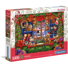 Clementoni 1000 db-os Classic Christmas Collection puzzle - Ajándékbolt (39581) puzzle, kirakós
