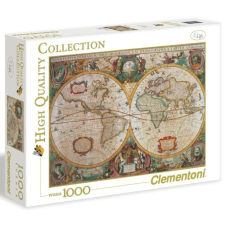 Clementoni 1000 db-os puzzle - Antik térkép (31229) puzzle, kirakós