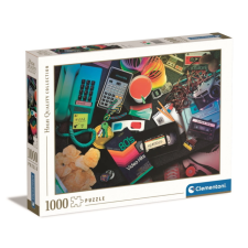 Clementoni 1000 db-os puzzle - High Quality Collection - Nosztalgikus 1980-as évek (39649) puzzle, kirakós
