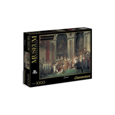 Clementoni 1000 db-os puzzle Museum Collection - David - Napóleon koronázása (31416) puzzle, kirakós