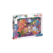 Clementoni 104 db-os Szuper Színes Ragyogó puzzle - Music Band (20177) puzzle, kirakós