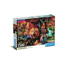 Clementoni 1500 db-os Compact puzzle - High Quality Collection The Tribal (31722) puzzle, kirakós