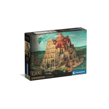 Clementoni 1500 db-os Compact puzzle - Museum Collection - Babel Tower (31738) puzzle, kirakós