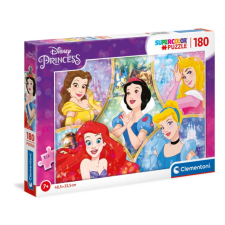 Clementoni 180 db-os Szuper Színes puzzle - Disney Princess (29311) puzzle, kirakós