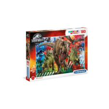 Clementoni 180 db-os Szuper Színes puzzle - Jurassic World (29106) puzzle, kirakós
