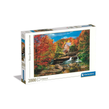 Clementoni 2000 db-os puzzle - Erdei patak a malomnál (32574) puzzle, kirakós