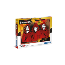 Clementoni 250 db-os puzzle - Netflix - A nagy pénzrablás (29104) puzzle, kirakós
