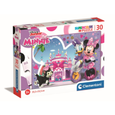 Clementoni 30 db-os puzzle Szuper színes puzzle - Disney - Minnie Mouse (20268) puzzle, kirakós