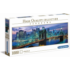 Clementoni 39434 Panorama High Quality Collection Brooklyn híd, New York 1000 db vegyes színű puzzle puzzle, kirakós
