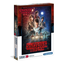 Clementoni (39542) Stranger Things 1000 db-os puzzle puzzle, kirakós