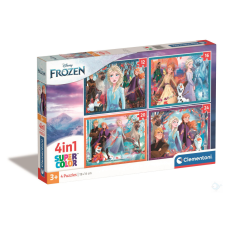 Clementoni 4 az 1-ben Jégvarázs puzzle gyűjtemény puzzle, kirakós