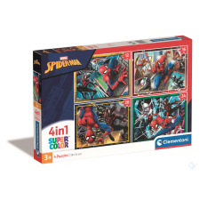 Clementoni 4 az 1-ben Marvel Pókember puzzle gyűjtemény puzzle, kirakós