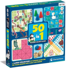 Clementoni 50 az 1-ben társasjáték szett Clementoni társasjáték