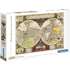 Clementoni 6000 db-os puzzle - Antik térkép (36526) puzzle, kirakós